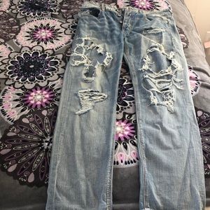 American Eagle tomgirl jeans
